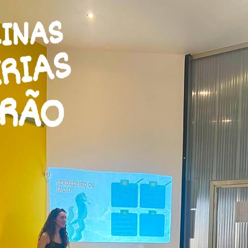 Centro Ciência Viva do Algarve no Instagram: "A Oficina de Férias de Verão ☀️ "À descoberta de... Ecossistemas Marinhos", onde rficámos a conhecer algumas espécies que habitam nos jardins de gorgónias, nas florestas de algas e nas pradarias de ervas marin
